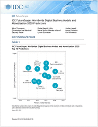 IDC Worldwide Digital Business Models and Monetization 2020 Predictions