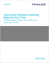 How to Get Software Licensing Right  - the First Time