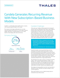 Case Study - Candela Generates Recurring Revenue With New Subscription-Based Business Models