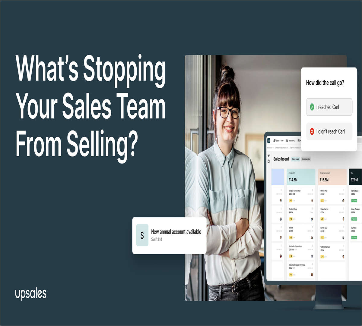 What's stopping your sales team from selling
