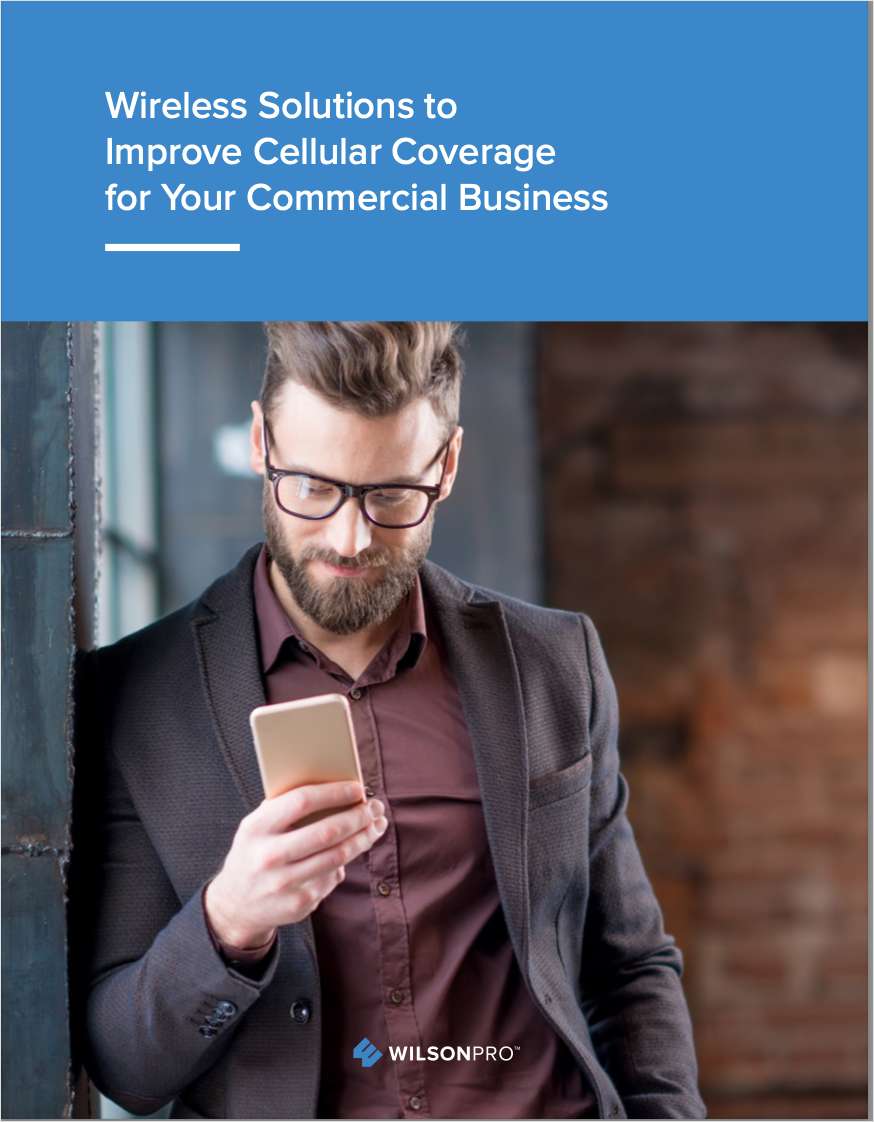 How to improve cellular coverage for your commercial business