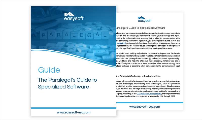 The Paralegal's Guide to Specialized Software