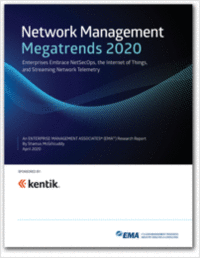 EMA Report: Network Management Megatrends, 2020
