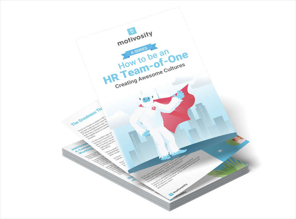How to be an HR Team-of-One: Creating Awesome Cultures