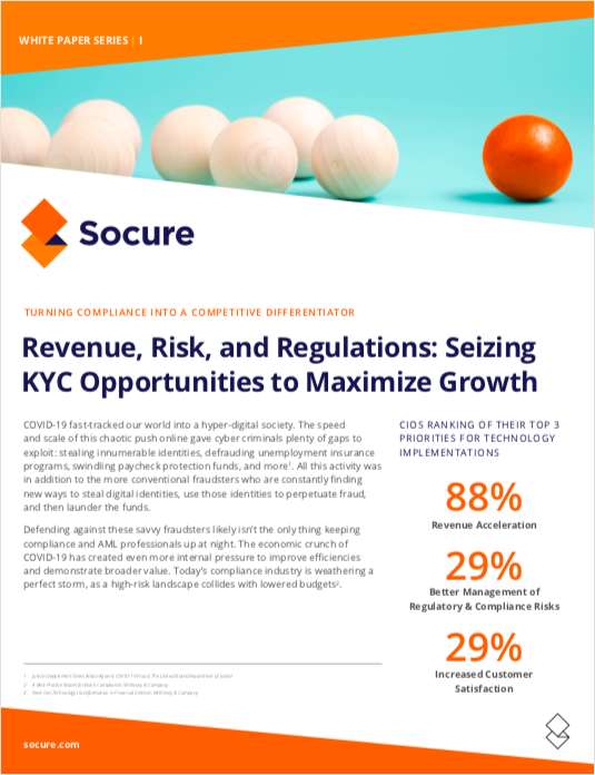 Revenue, Risk, and Regulations: Seizing KYC Opportunities to Maximize Growth