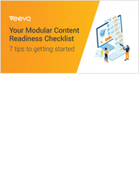 Modular Content Success: A Quick Start Guide