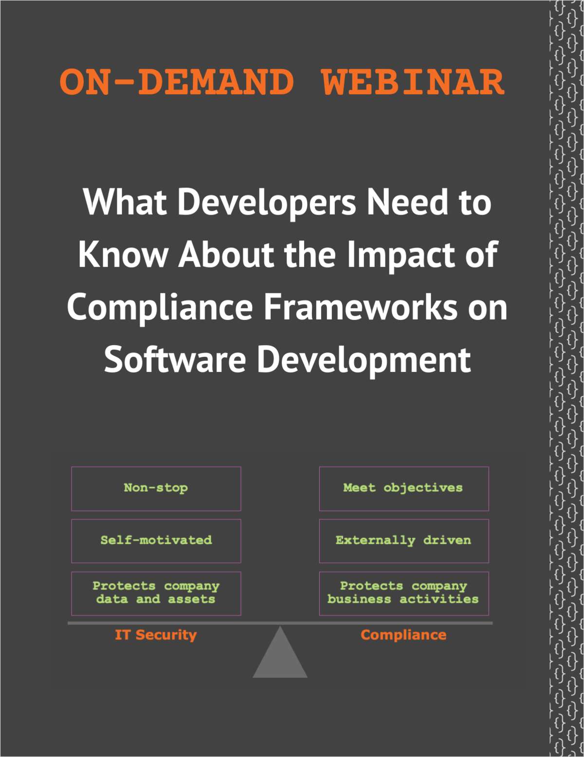 What Developers Need to Know About the Impact of Compliance Frameworks on Software Development