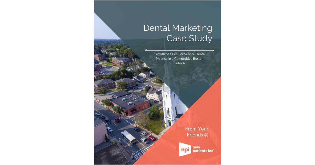 Growth of a Fee For Service Dental Practice in a Competitive Market