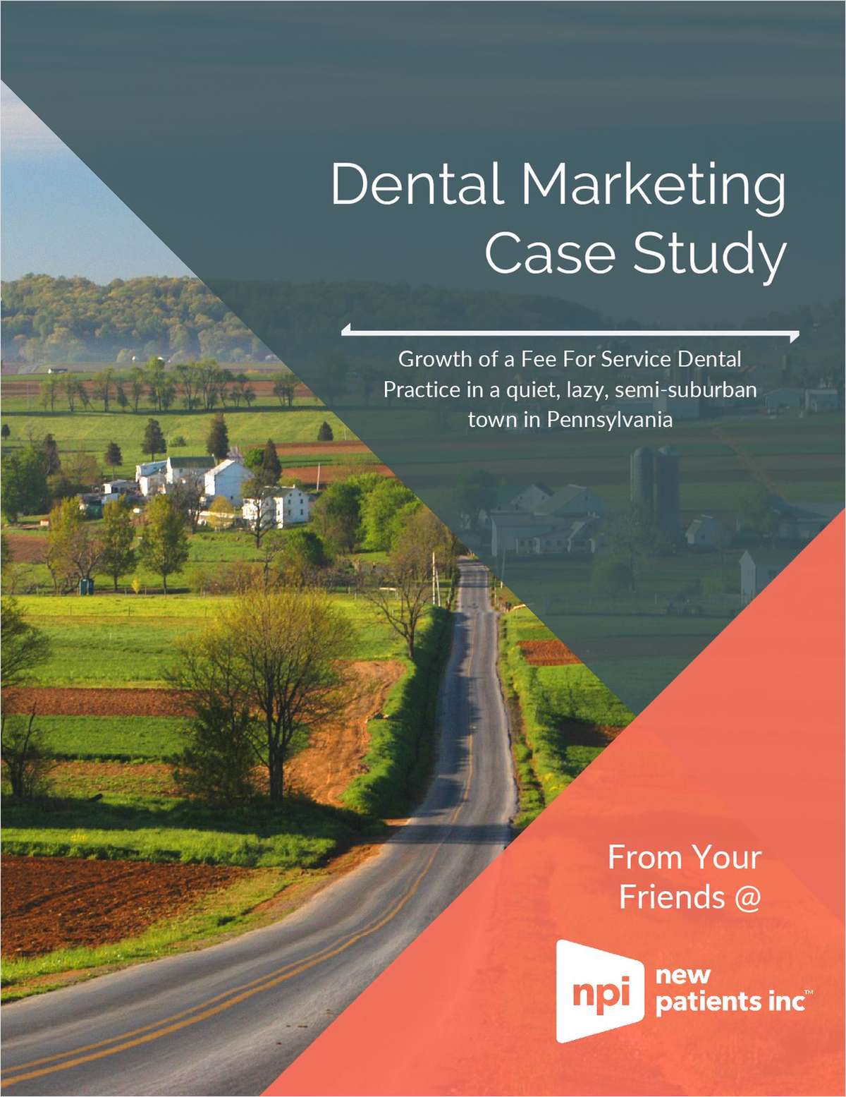 Growth of a fee for service dental practice in a quiet, lazy, semi-suburban town in Pennsylvania.