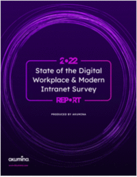 2022 State of the Digital Workplace & Modern Intranet Report