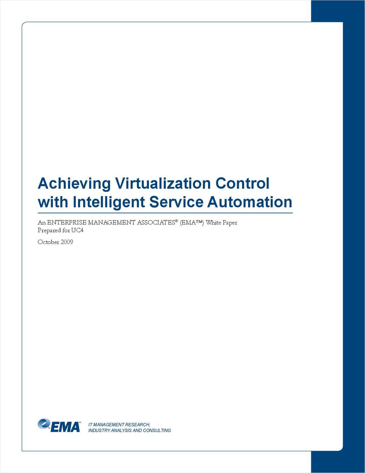 Achieving Virtualization Control with Workload Automation