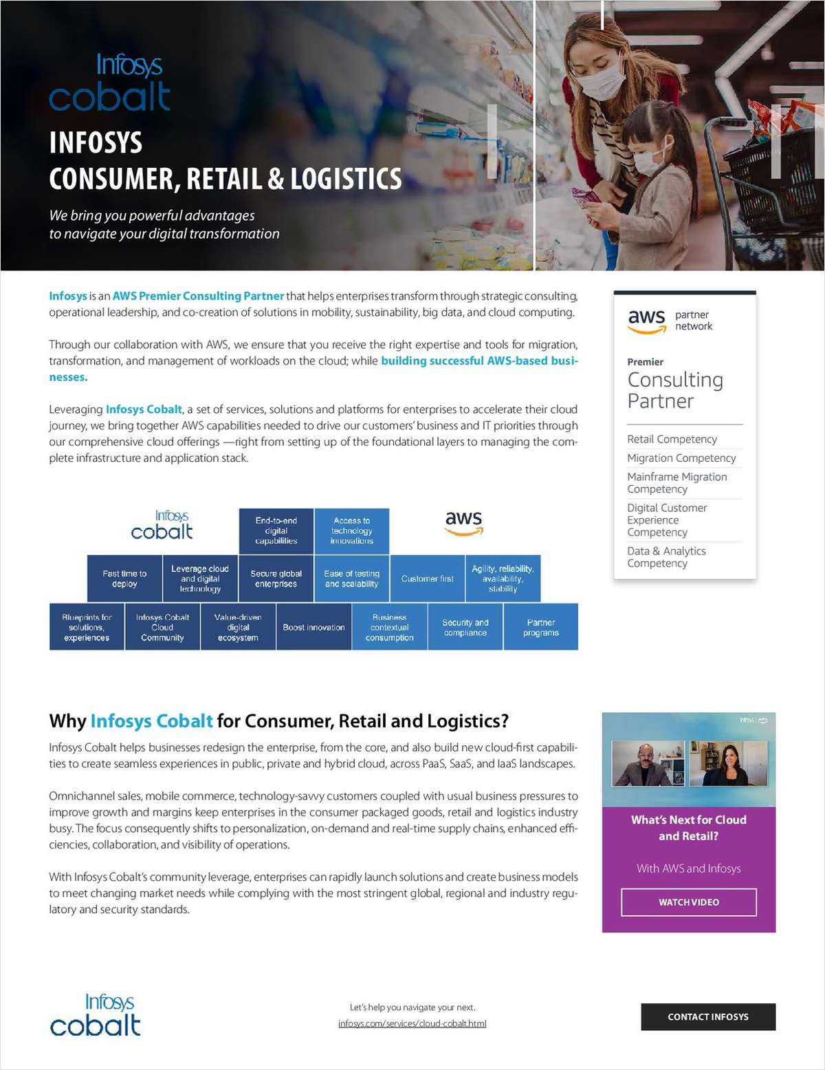 Why Infosys Cobalt for Consumer, Retail and Logistics?