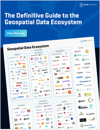 Geospatial Data Ecosystem Map