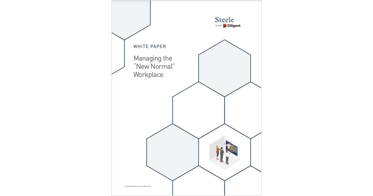 Managing the New Normal Workplace