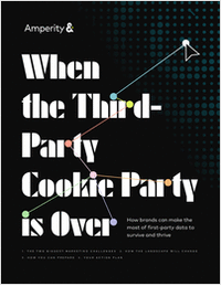 When the Third Party Cookie Party is Over Guide: How brands can make the most of first-party data to survive and thrive