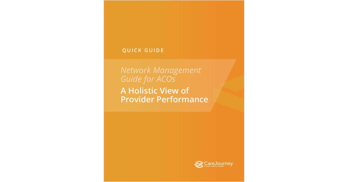 Network Management Guide for ACOs