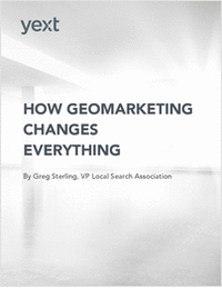 How Geomarketing Changes Everything