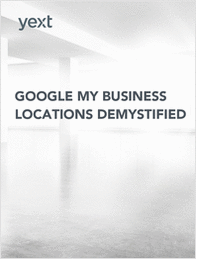 Google My Business Locations Demystified