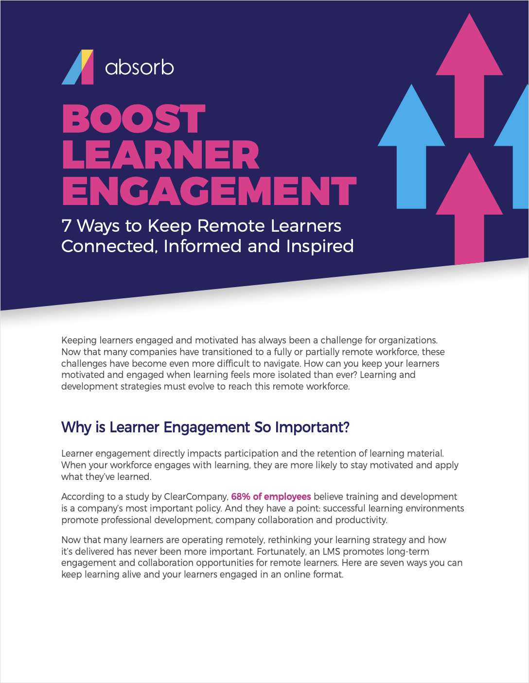 7 Ways to Boost Learner Engagement