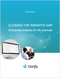 Closing the insights gap - Enterprise analytics for life sciences