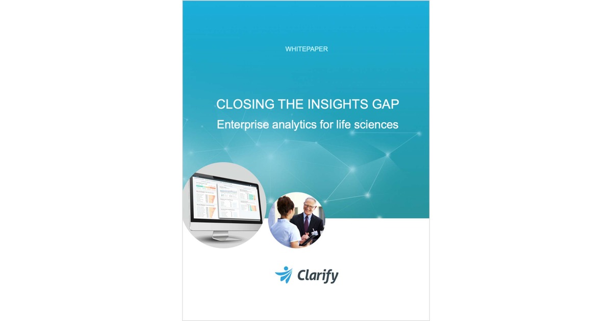 Closing the insights gap - Enterprise analytics for life sciences