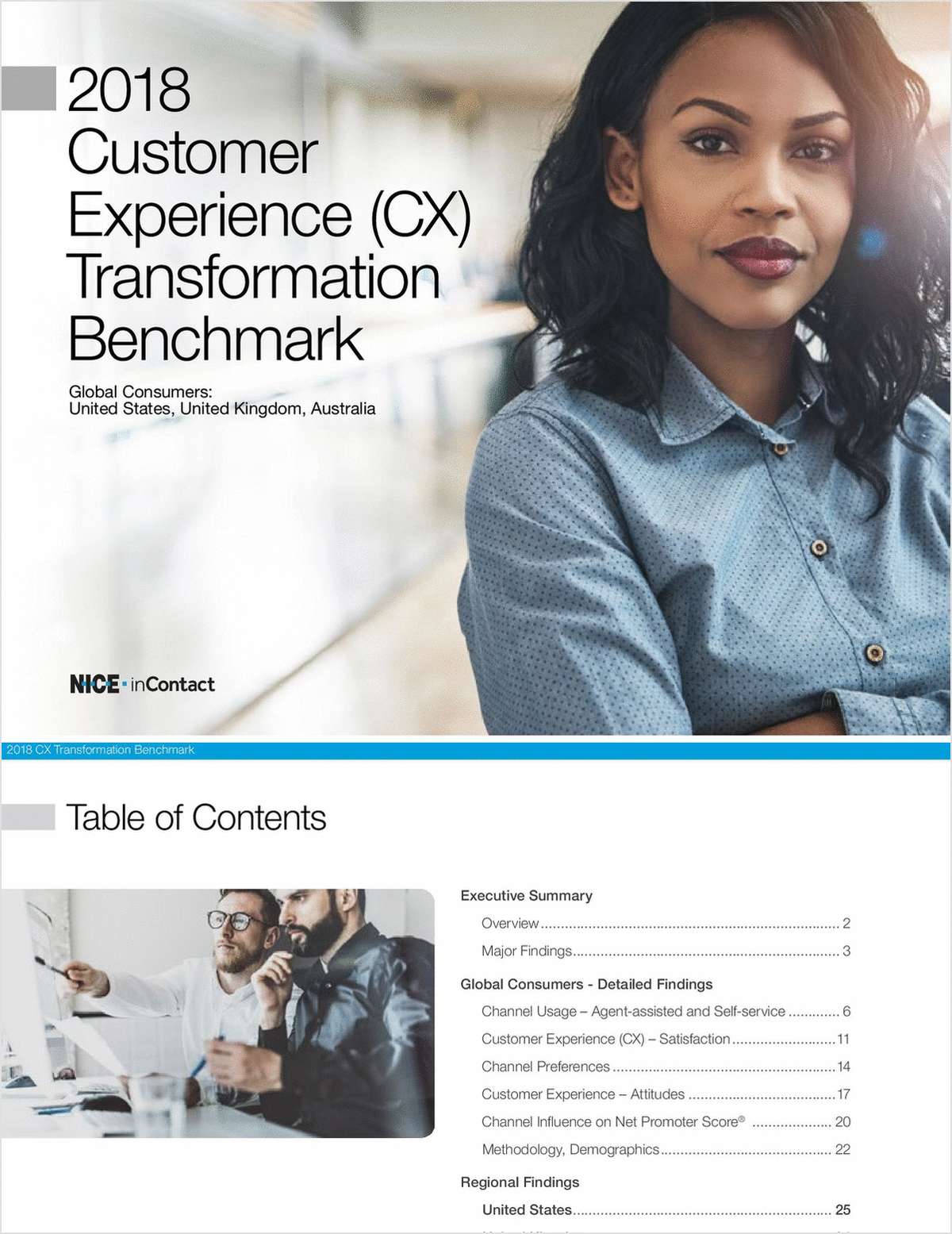 2018 NICE inContact CX Transformation Benchmark - Study