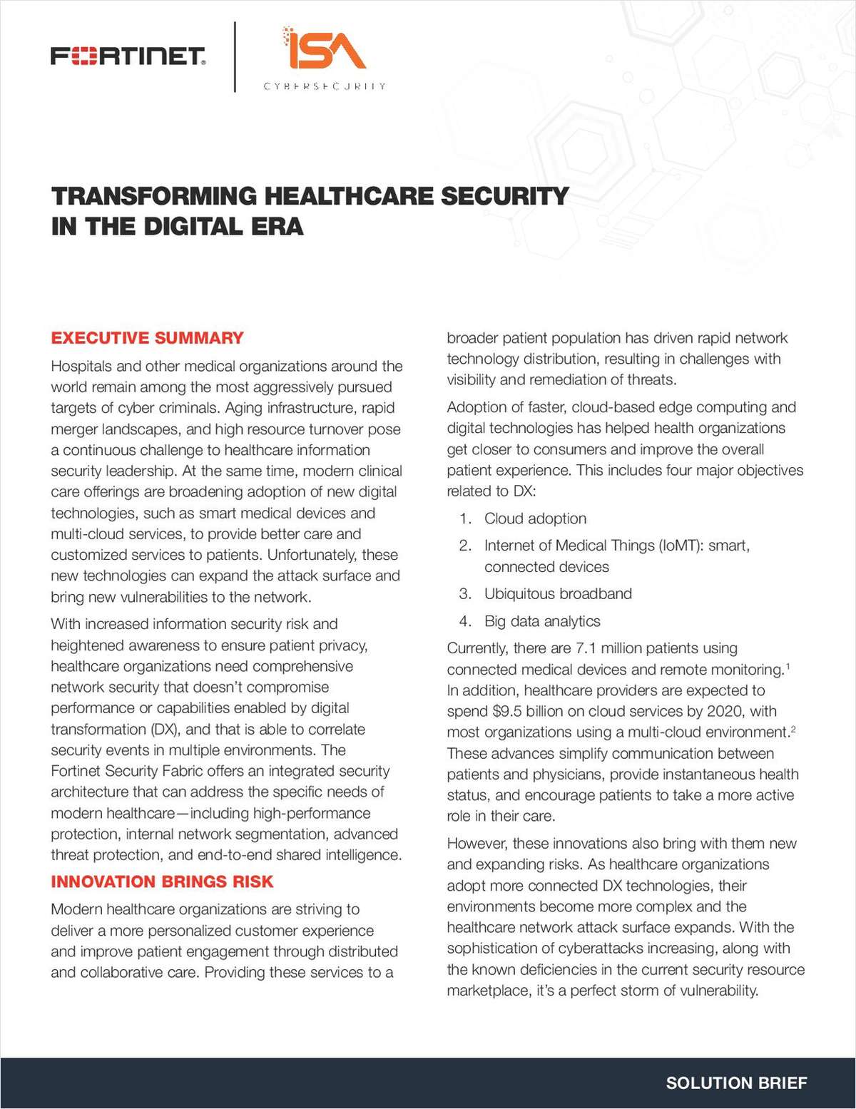 Transforming Healthcare Security in the Digital Era