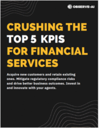eBook: Crushing the Top 5 KPIs for Financial Services