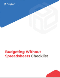 Budgeting Without Spreadsheets Checklist