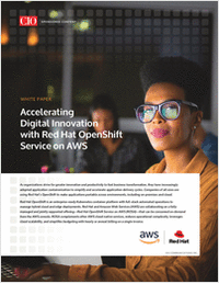 Accelerating Digital Innovation with Red Hat OpenShift on AWS