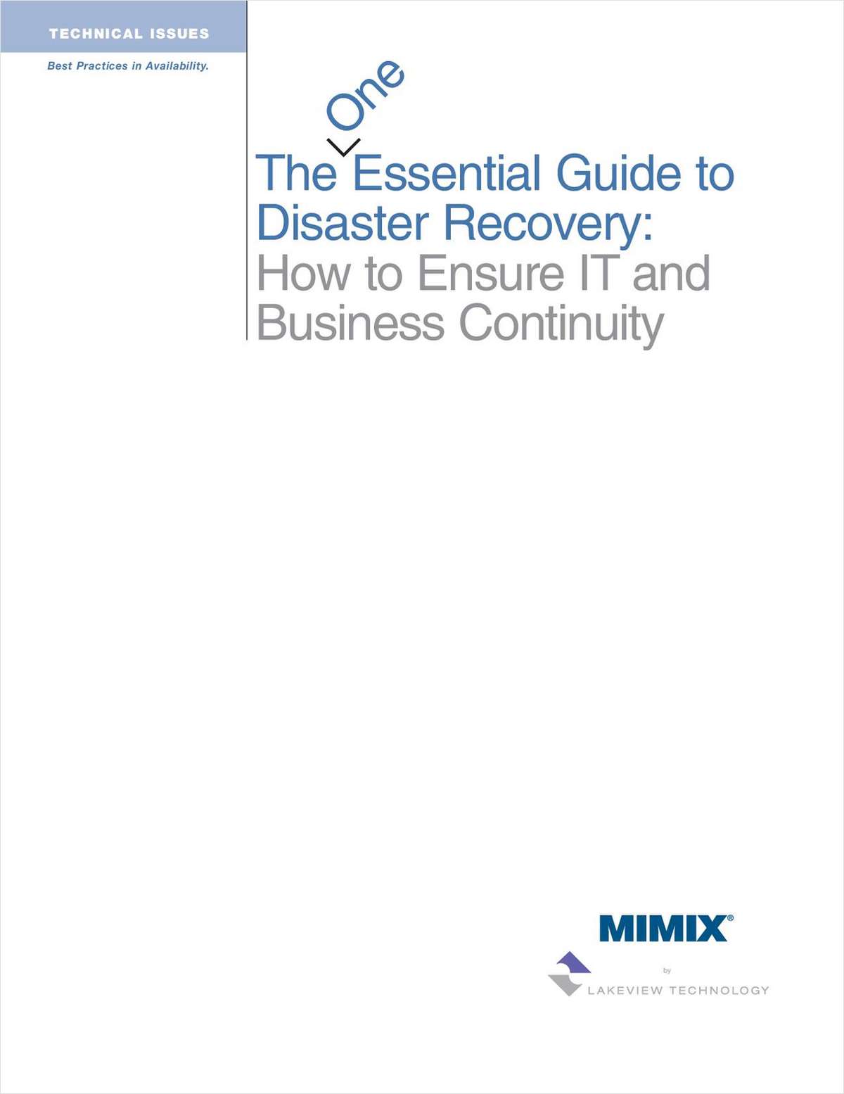 Essential Guide to Disaster Recovery in System i (AS/400) and AIX environments