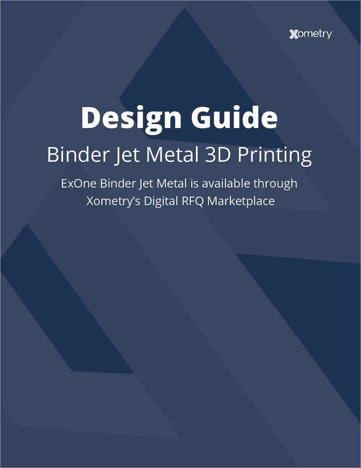 Binder Jet Metal 3D Printing