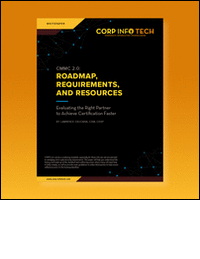CMMC 2.0: Roadmap, Requirements and Resources