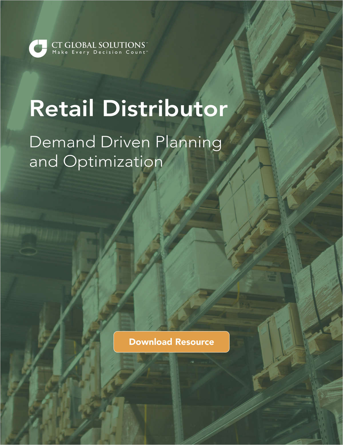 Demand Driven Planning & Optimization: Retail Distributor