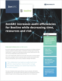 ZenGRC Increases Audit Efficiencies for Beeline While Decreasing, Time, Resources and Risk