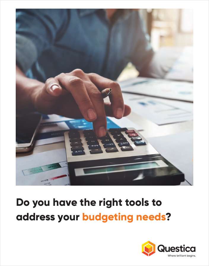 Do You Have the Right Tools to Address Your Budgeting Needs?