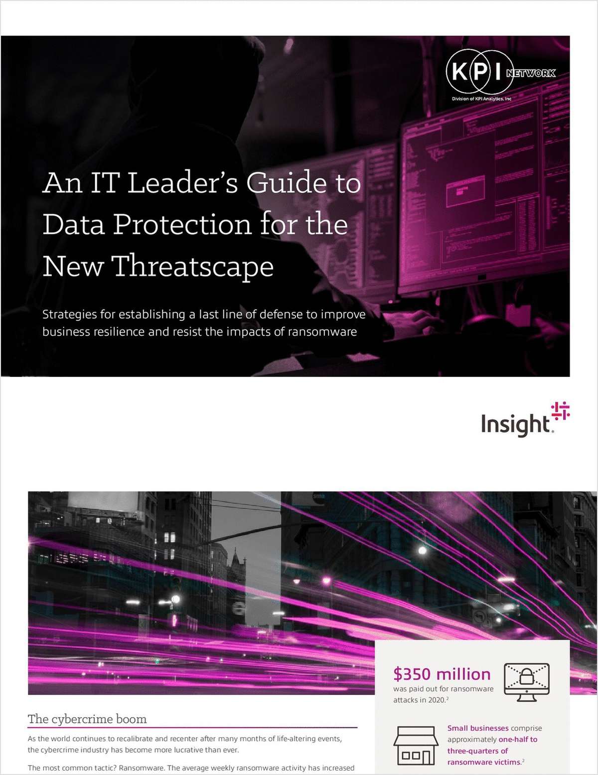 An IT Leader's Guide to Data Protection for the New Threatscape