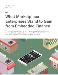 What Marketplace Enterprises Stand to Gain from Embedded Finance