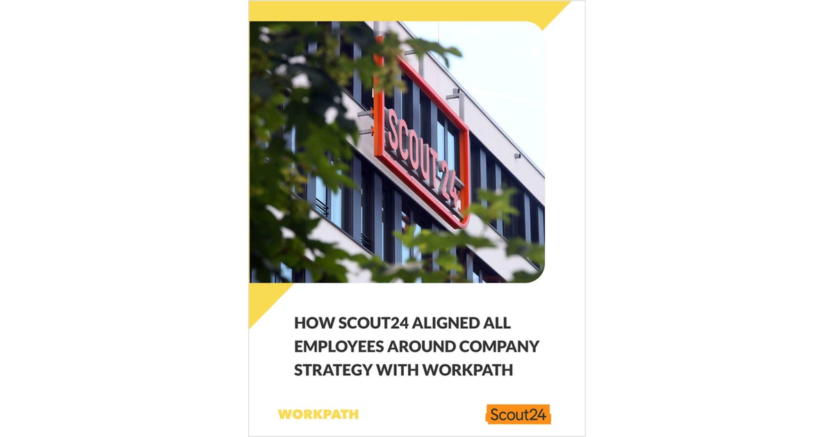 How Scout24 aligned all employees around company strategy with Workpath