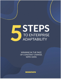 5 steps to fast enterprise adaptability