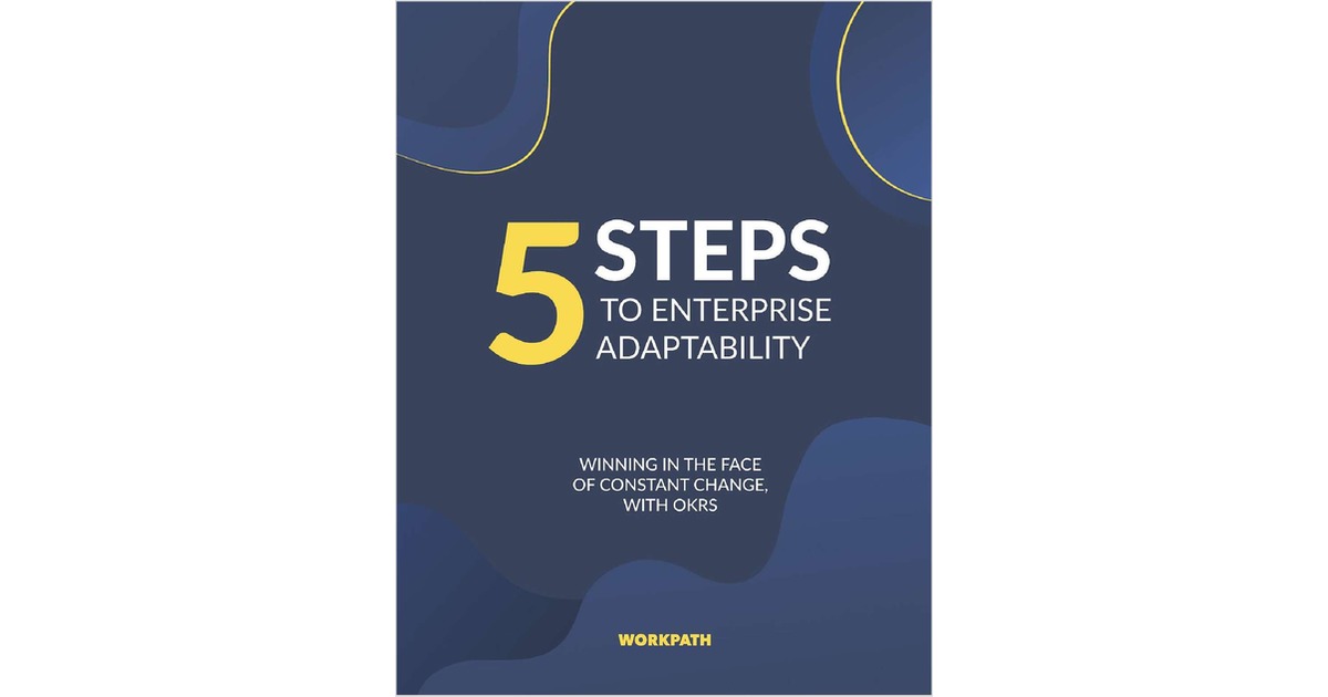 5 steps to fast enterprise adaptability