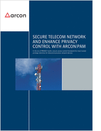 Secure Telecom Network and Enhance Privacy Control with Arcon|PAM