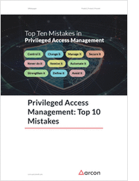 Top Ten Mistakes in Privileged Access Management