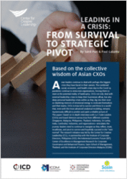 Leading in a Crisis: From Survival to Strategic Pivot