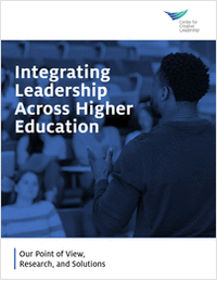 Integrating Leadership Across Higher Education: Our Research & Solutions