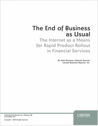 Rapid Product Rollout in Financial Services