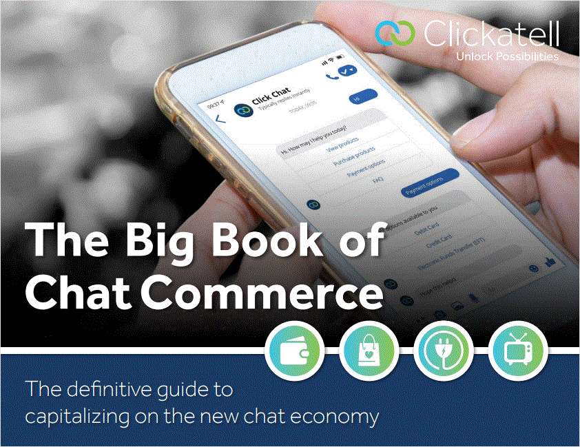 The Big Book of Chat Commerce from Clickatell