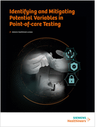 Best Practice Guide: Help Identify and Mitigate Potential Variables in Point-of-care Testing