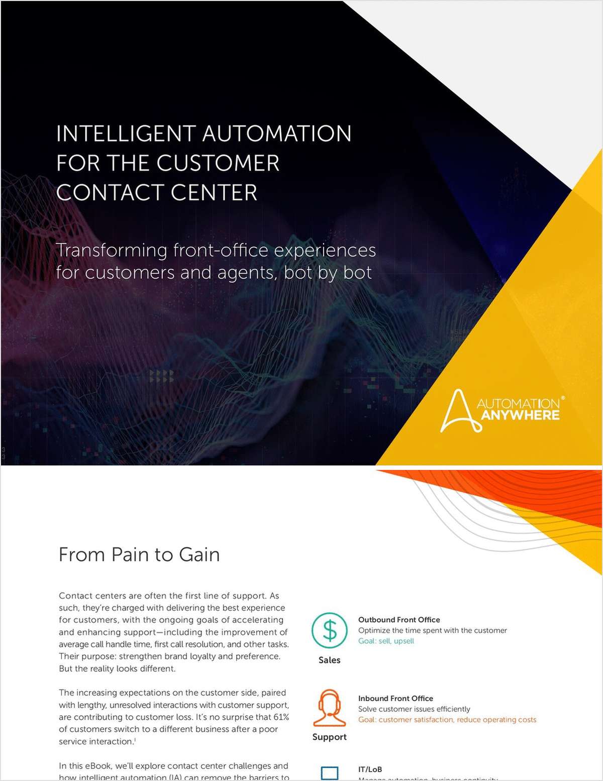 Intelligent Automation in Customer Contact Centers