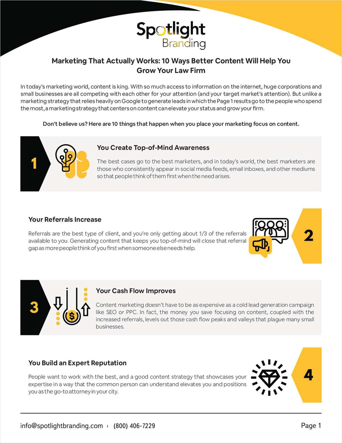 Marketing That Actually Works: 10 Ways Better Content Will Help You  Grow Your Law Firm
